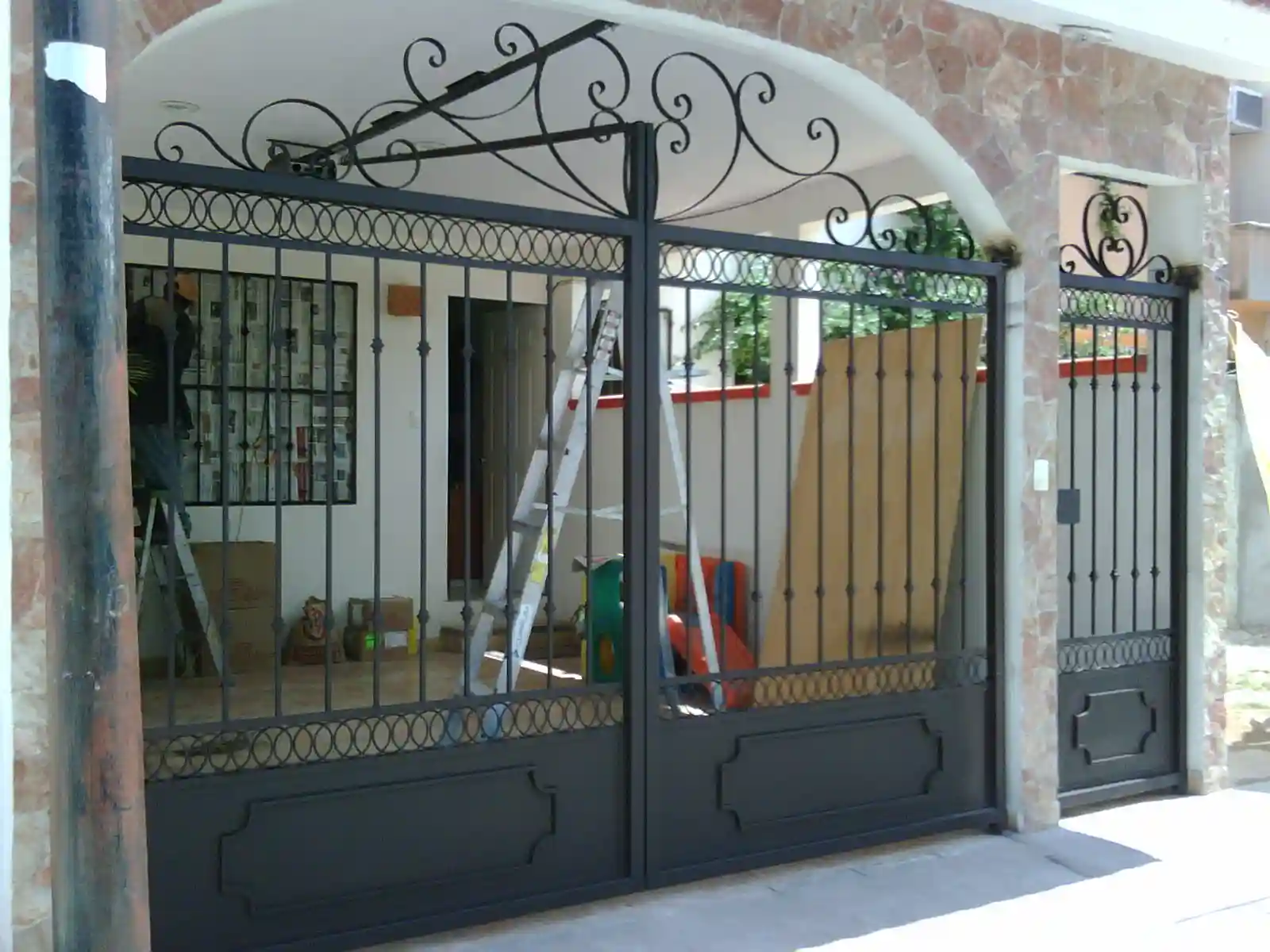 Portón herrería 2